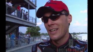 Kevin Harvick interview after winning the Brickyard 400 in 2003