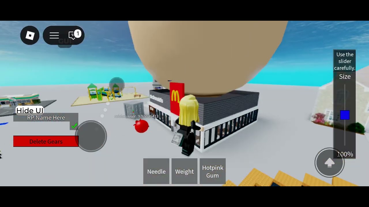 Game name:the gum land