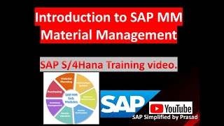 SAP MM Training for beginners | Introduction to SAP MM (Materials Management) (Part 1)