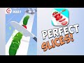 perfect slices gaming live stream Now 🍎🔪 gameplay #live #shortslive #viral #shorts #gameplay