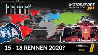 Formel 1 Kalender 2020: Saisonstart in Österreich, 15-18 Rennen?