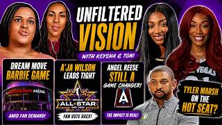 Dream Upgrades Barbie Game Venue! + A'ja Leads All-Star Race + Tyler Marsh Hot Seat