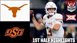 Oklahoma State Cowboys vs. Texas Longhorns 1st HALF HIGHLIGHTS | ESPN College Football