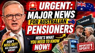 🚨 URGENT: MAJOR NEWS FOR AUSTRALIAN PENSIONERS — HERE’S WHAT YOU NEED TO KNOW NOW!