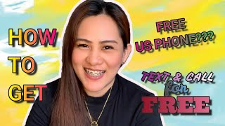 HOW TO GET A FREE USA PHONE NUMBER | HOMEBASED JOB PH