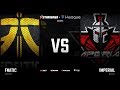 [RU] fnatic vs Imperial | Map 2: Inferno | StarSeries i-League Season 8 Finals