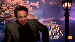 Lin-Manuel Miranda on Mary Poppins Returns, Hamilton and Star on Walk of Fame