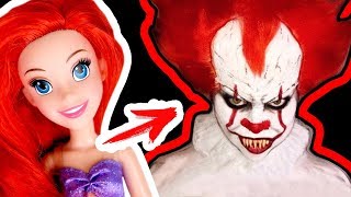 Пеннивайз из Русалочки Ариэль – ООАК куклы Дисней | DIY Пеннивайз из Русалочки Ариэль – ООАК куклы Дисней | DIY