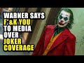 Warner Bro&#39;s shuns access media for smearing JOKER