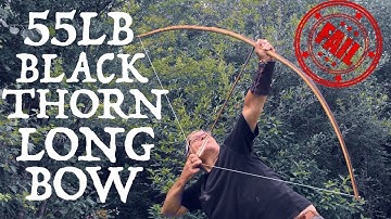 Will Blackthorn make a 100lb Warbow? I FAIL. Pt 3
