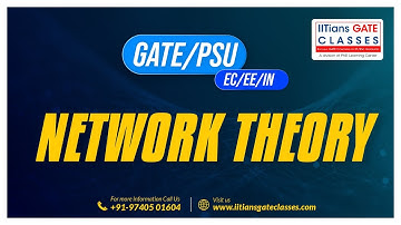 Network Theory | GATE 2023 EC Paper | GATE EC Question Paper Solution | GATE EC, EE & IN Lectures