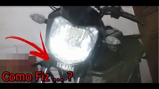 Como Instalei Nome Yamaha das Antigas...