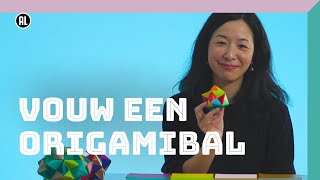 Origamibal (kusudama) vouwen | Doe Het Zelf