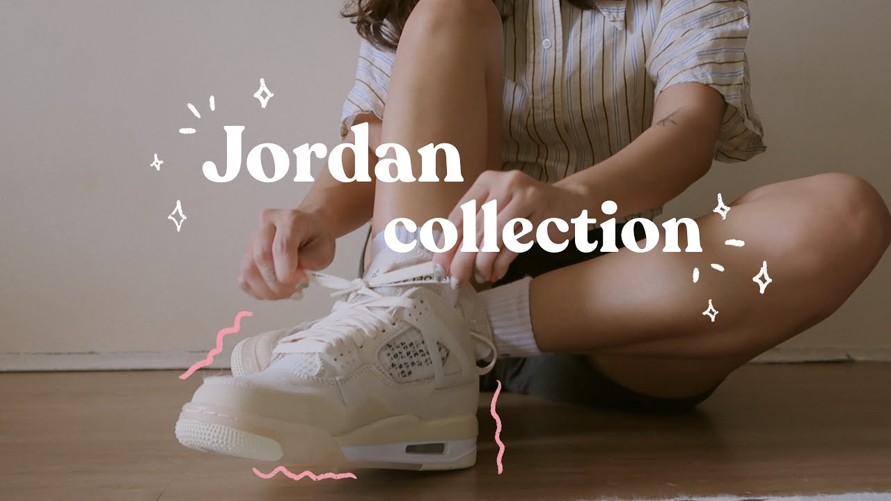 My ENTIRE Jordan Sneaker Collection!! *womens* | Rhea Bue - YouTube