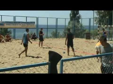Пляжный гандбол. Кубок 2012. Ятрань - Сб.Украины U18. 2 тайм