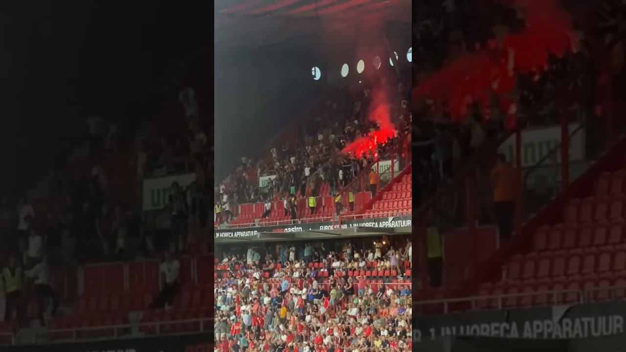 Dutch police shower Fiorentina fans at Twente 