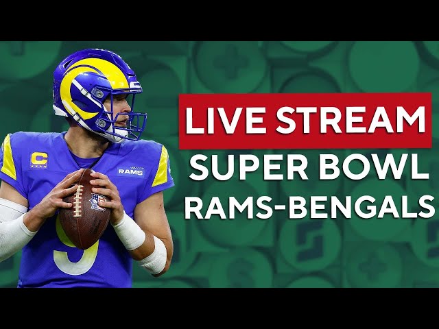 live streaming superbowl 2022