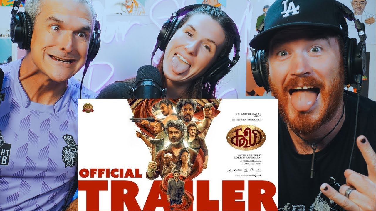 Coolie – Official Trailer | Superstar Rajinikanth | Sun Pictures | Lokesh | Anirudh REACTION!!