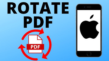 How to Rotate a PDF Permanently on iPhone - FREE