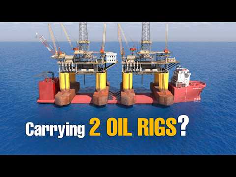 How Oil Rigs are Transported by Semi-submersible Vessel thumbnail