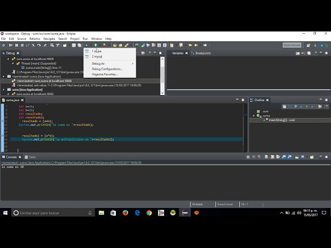 como hacer un debug en java eclipse -SI31 UTcancun
