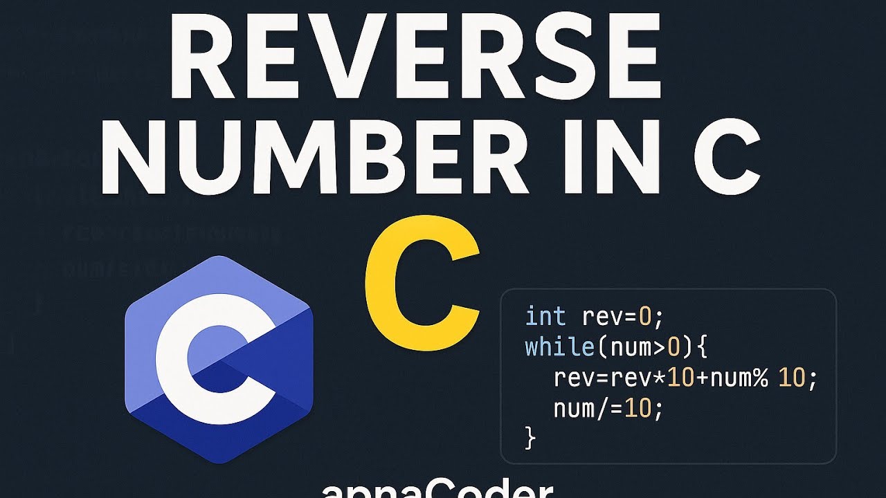 print reverse order number in c language by for loop #interview ...