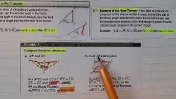 Inequalities In Two Triangles (Part 1) Geo
