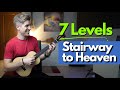 The Beautiful Stairway to Heaven on Tenor Ukulele | 7 Levels!