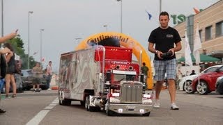 Peterbilt 359 RC 1:4 and Real Truck Show (Piston Show 2012-2).mp4