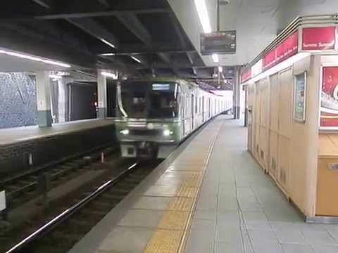 名鉄金山駅2番線　準急新可児行き到着