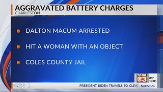 Charleston man arrested on aggravated battery charges