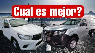 Hilux O NP300 cuál es mejor