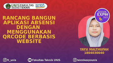 RANCANG BANGUN APLIKASI ABSENSI GURU DENGAN MENGGUNAKAN QRCODE BERBASIS WEBSITE PADA SDN PASIR AWI