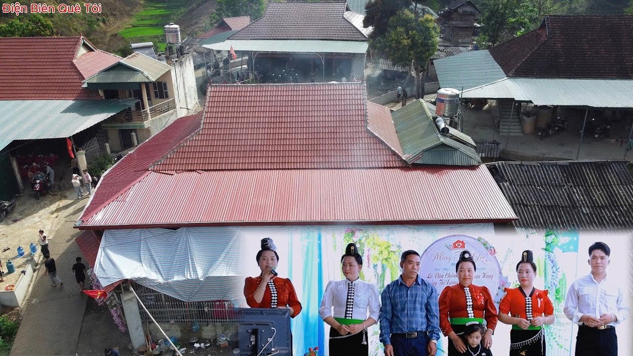 TOÀN CẢNH MỪNG TÂN GIA LÒ VĂN CHÔM & LƯỜNG THỊ XƯƠNG BẢN SÁI LƯƠNG XÃ NÚA NGAM ĐIỆN BIÊN