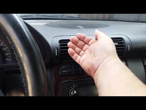 Mersedes w203 промывка печки