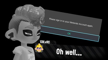 I Lost ALL of My Splatoon Data