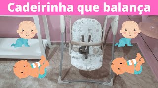 Cadeirinha de Bebê de Descanso - Balança Sozinha!