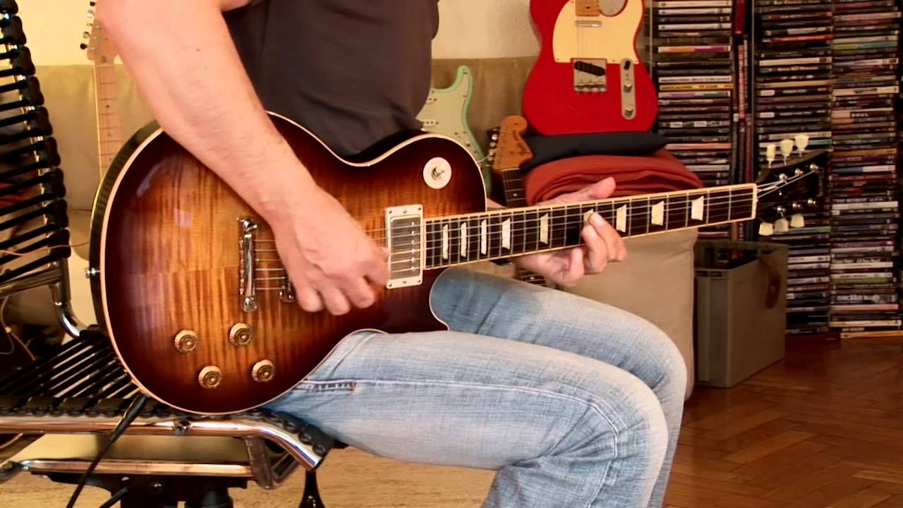 07 Gibson Les Paul Standard Premium Flametop Part1 Youtube