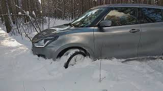 Suzuki Swift 1.2H AllGrip on Snow