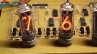 Nixie clock 2 digit