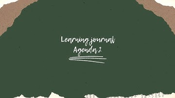 Learning Journal: Harmonis, Loyal & Adaptif