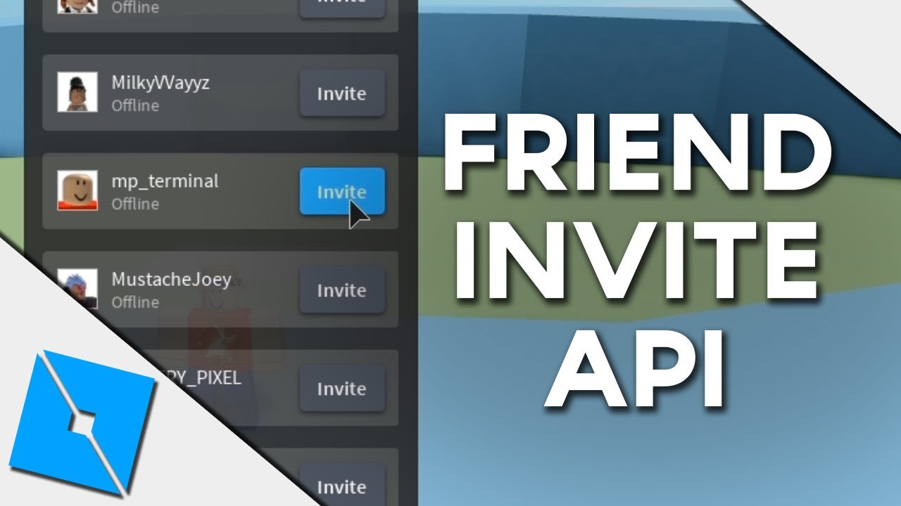 Invite Friends Button Tutorial Roblox Studio Socialservice Youtube - join game script roblox