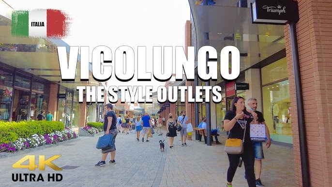 Vicolungo the style outlets con 150 negozi di marchi prestigiosi e sconti  dal 30% - 70% - YouTube