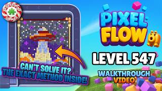 Pixel Flow - Level 547 Walkthrough Solution