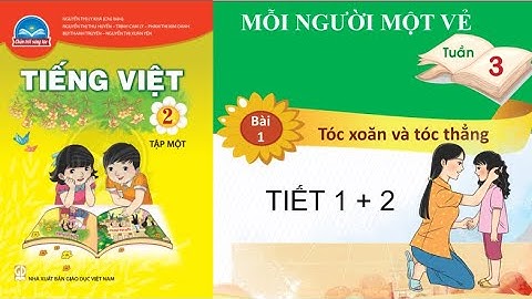 Tiếng Việt Lớp 2 (Chân trời sáng tạo) Bài Đọc: Tóc xoăn và tóc thẳng  (Tiết 1+ 2)