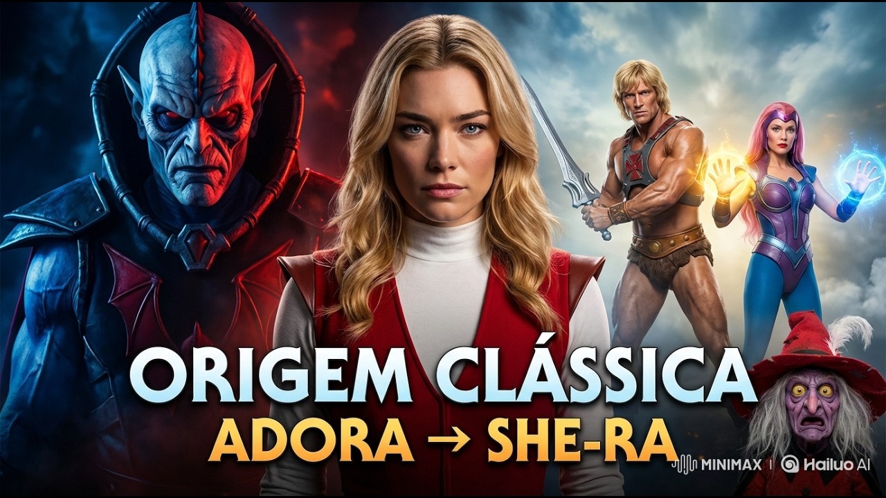ADORA: A ORIGEM DA SHE-RA (100% CLÁSSICO FILMATION) | Filme Completo 30 Min (Live Action IA)