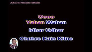 DUNIYA HASINO KA MELA Karaoke With Scrolling Lyrics English