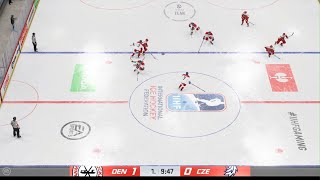 Česko Dánsko Ms2024 (Nhl 24)