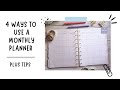 Monthly Planner/Pages Ideas + More