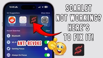 How to Fix Scarlet Not Working Unable to Verify | No Revoke